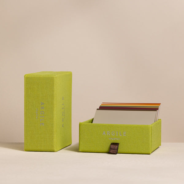 Végétal colour card box