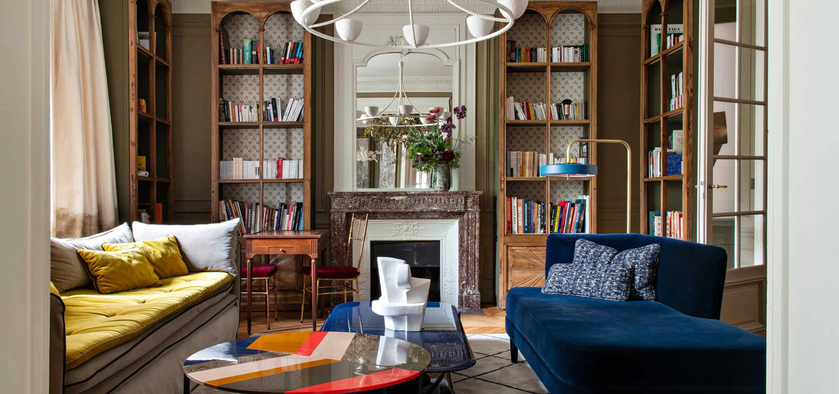 Un appartement haussmannien inspiré par la chaleur de Marrakech